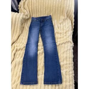 Girls Wrangler Jeans Bootcut adjustable Waist Size 10 Regular